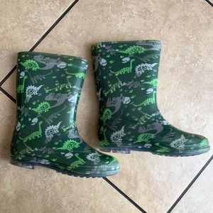 Boys Dinosaur Rain Boots